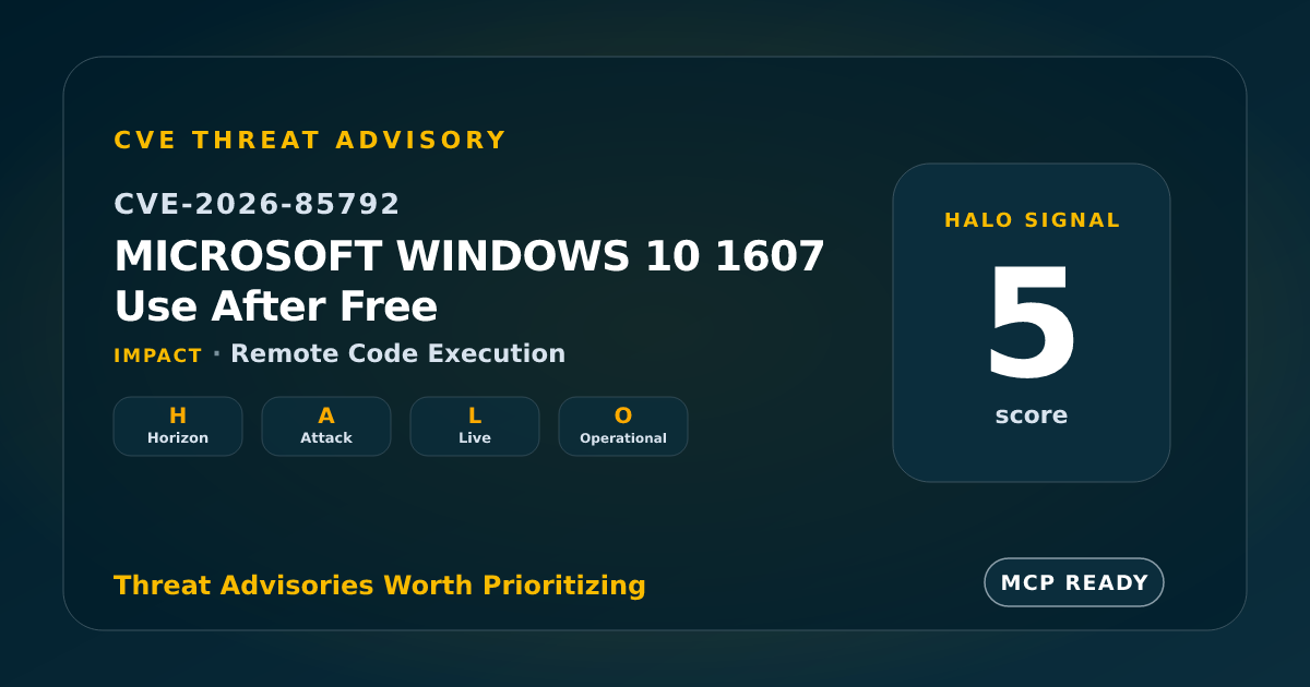 CVE-2026-85792: Windows RRAS Remote Code Execution